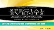 [Read PDF] Special Events: Proven Strategies for Nonprofit Fundraising Ebook Online