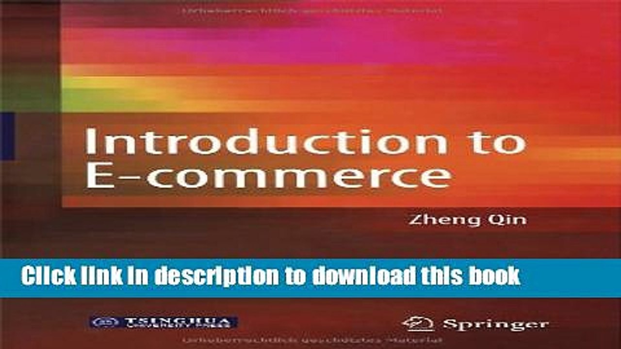 [Download] Introduction to E-commerce (Tsinghua University Texts) Kindle Online