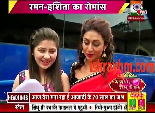 Yeh Hai Mohabbatein Raman ishita ka Romance IBN 7 Bhabhi Tera Devar dewaana 15th Aug 2016