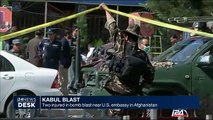 Kabul blast : two injured in bomb blast near U.S. embassy in Afghanistan