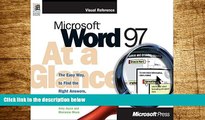 Must Have  Microsoft Word 97 at a Glance (At a Glance (Microsoft))  READ Ebook Full Ebook Free