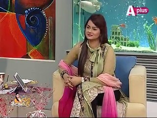 Sajal Ali Singing for the First Time in a Live Morning Show - [FullTimeDhamaal]
