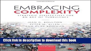 [Read PDF] Embracing Complexity: Strategic Perspectives for an Age of Turbulence Download Online