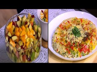 طعمية فرن - عجة مشبعة للدايت - كوب الفاكهة بالشوفان - نصيحة عن الدايت  | حلو و حادق حلقة كاملة