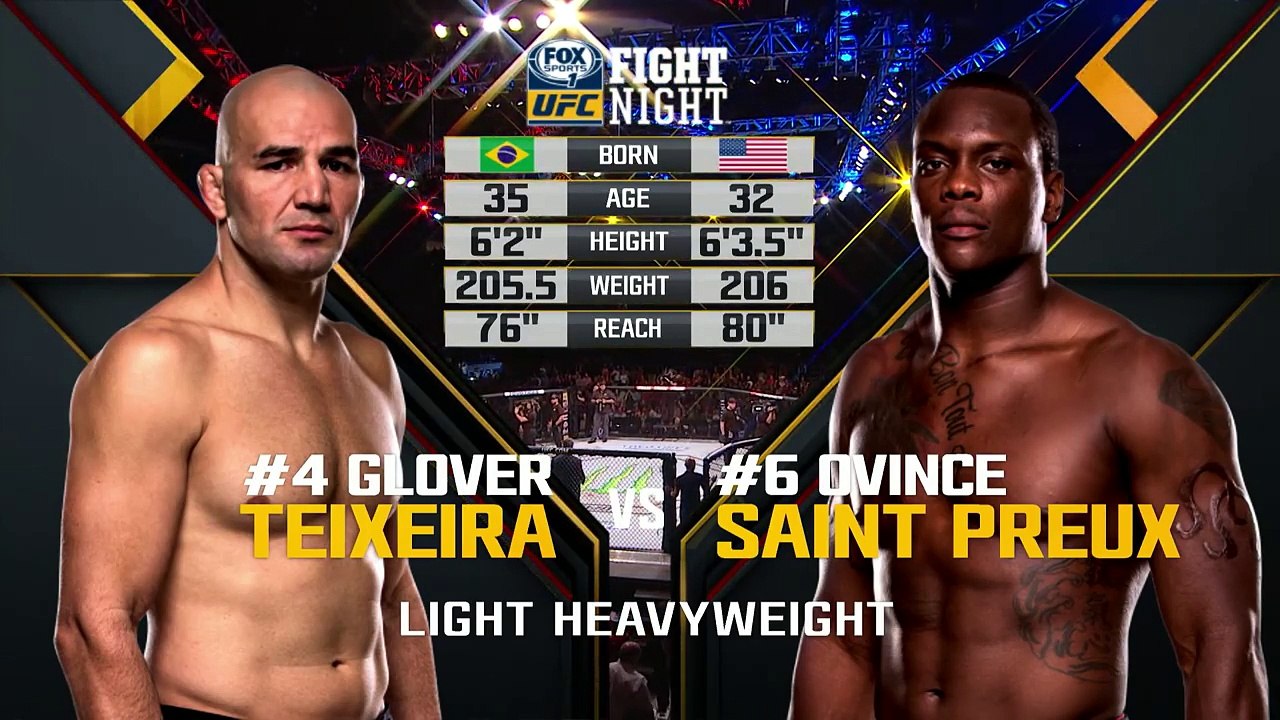 U F C 2 0 2 Free Fight ׃ Glover Teixeira vs Ovince Saint Preux