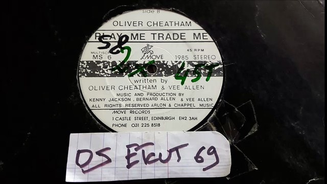OLIVER CHEATHAM-PLAY ME TRADE ME(RIP ETCUT)WHITE LABEL REC 85