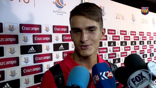 Denis Suárez e Ivan Rakitic valoran la victoria en el Sánchez-Pizjuán
