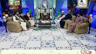 Syed Zabeeb Masood Tribute To Syed Manzoor Ul konain R.A In Qtv Programe Safeer e Naat