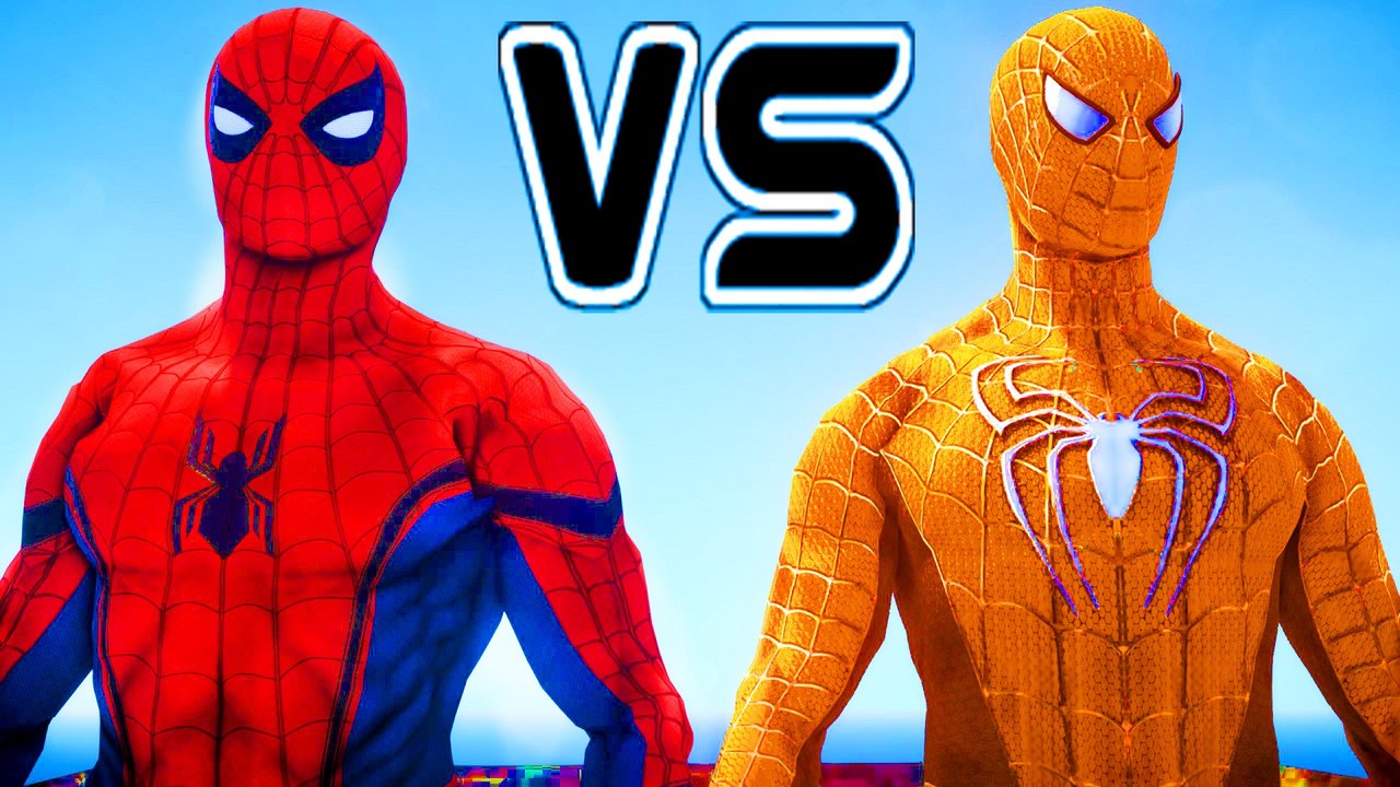 Spider-Man vs Orange Spiderman - Epic Superheroes Battle | Death Match