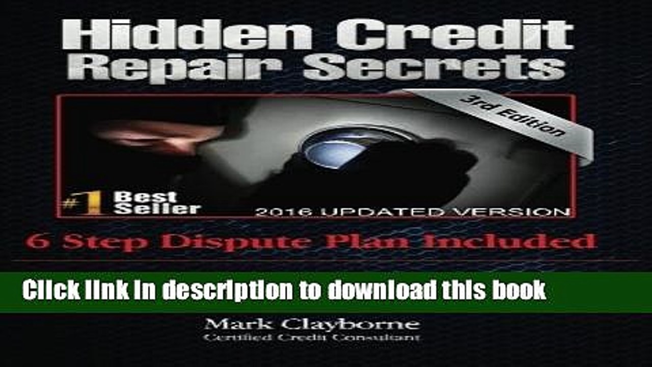 [Download] Hidden Credit Repair Secrets: Step-by-Step 6 Letter Dispute Plan Included Hardcover