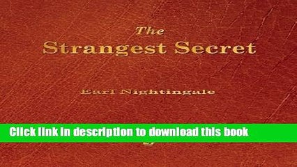 [Download] The Strangest Secret Kindle Free