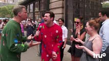 Will Ferrell aborde des passants dans la rue pour leur demander leur film de Noël préféré