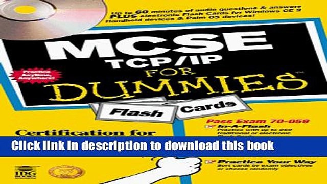 [PDF Kindle] MCSE TCP/IP For DummiesÃ‚ Flash Cards (For Dummies (Computers)) Free Download
