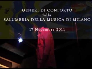 Folco Orselli - Showcase di "Generi di conforto" LIVE dalla Salumeria della Musica di Milano