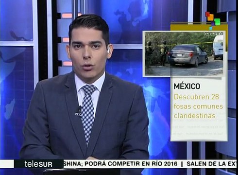 México: hallan en Veracruz 28 fosas clandestinas con restos humanos