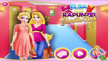 Elsa and Rapunzel Share the Closet Game - Frozen Video Games For Girls