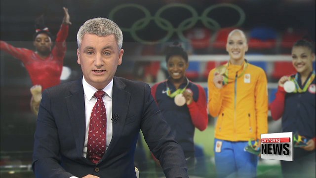 Rio 2016: American gymnast Simone Biles wins bronze in individual beam final