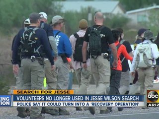 Buckeye police fear search for Jesse Wilson turning into recovery operation