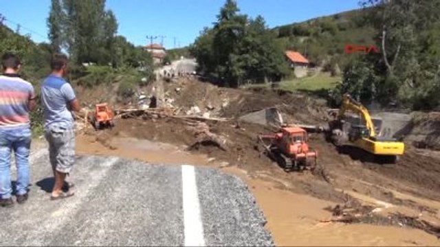 Bartın Selin Vurduğu Bartın'da Hasar Tespit Çalışmaları Sürüyor
