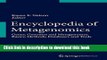 [PDF Kindle] Encyclopedia of Metagenomics: Genes, Genomes and Metagenomes. Basics, Methods,