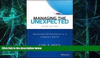 READ FREE FULL  Managing the Unexpected: Sustained Performance in a Complex World  READ Ebook