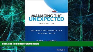 READ FREE FULL  Managing the Unexpected: Sustained Performance in a Complex World  READ Ebook
