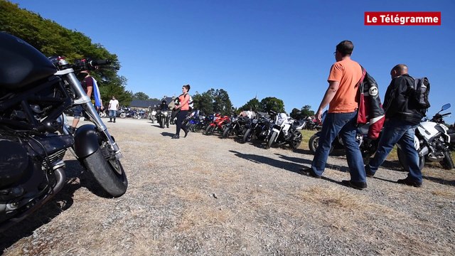 Porcaro (56). Malgré l'interdiction, les motards présents à la bénédiction