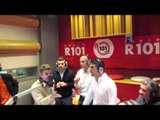 ALTI & BASSI a RADIO 101 ospiti di Paolo Dini e Lester - 24-12-2013 - Backstage e On Air