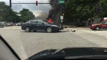 Vídeo: homem escapa da morte instantes antes do seu Lamborghini Huracan pegar fogo