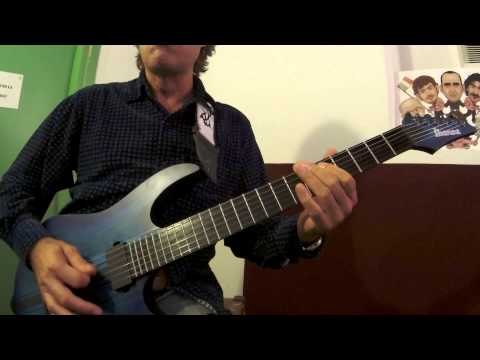 HOW TO PLAY GUITAR - TUTORIAL: Heavy Samba - Cesareo - Elio e le Storie Tese