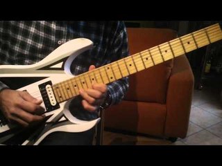 HOW TO PLAY GUITAR - TUTORIAL: 'assolo di "Burattino senza fichi" - ELIO E LE STORIE TESE- CESAREO