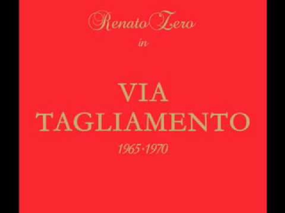 Renato Zero - Meglio Per Te