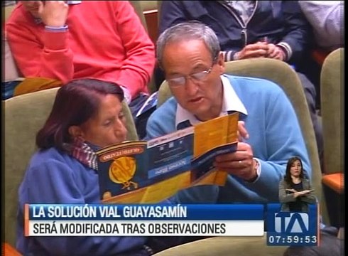 Solución Víal Guayasamín será modificada tras observaciones