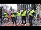 Alti & Bassi - Testimonial di Bicinfesta 2012 - partenza e pedalata