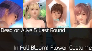Dead or Alive 5 Last Round - Flower Set
