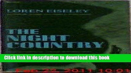[PDF Kindle] The Night Country Free Books