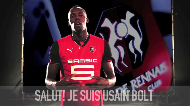Usain Bolt supporter du Stade Rennais
