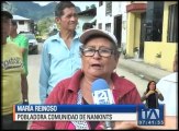 Varias familias fueron desalojadas de la comunidad de Nankints