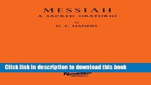 [Download] Messiah: A Sacred Oratorio Hardcover Collection