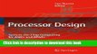 [PDF Kindle] Processor Design: System-On-Chip Computing for ASICs and FPGAs Free Books