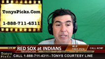 Cleveland Indians vs. Boston Red Sox Free Pick Prediction MLB Baseball Odds Preview 8-15-2016
