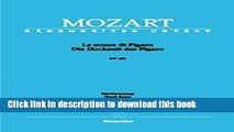 [Download] Le nozze di Figaro Baerenreiter Vocal Score Kindle Collection