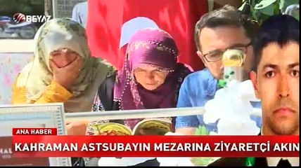 Kahraman astsubay Ömer Halisdemir'in mezarına ziyaretçi akını