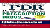 [Popular Books] The PDR Pocket Guide to Prescription Drugs: 5th Edition (Physicians  Desk