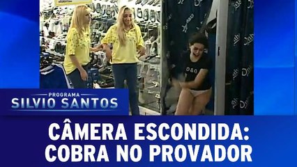 Câmera Escondida 14.08.16 - Cobra no Provador