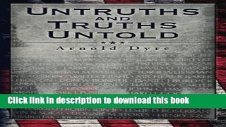 [Popular] Untruths and Truths Untold Paperback Free