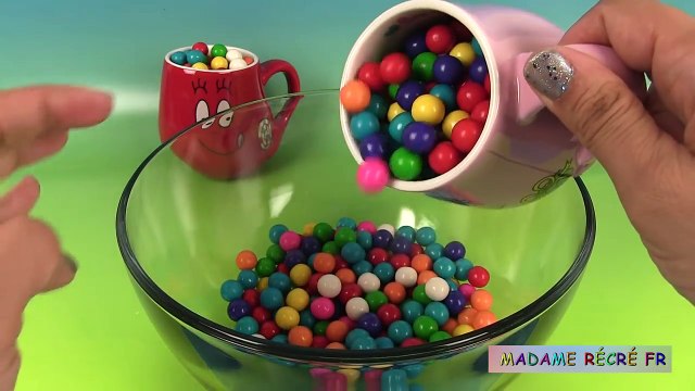 Barbapapa Tasses et Bubble Gums Oeufs Surprise Peppa Pig, Vice-Versa, Pat’ Patrouille