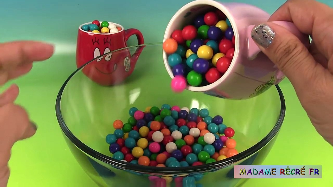 Barbapapa Tasses et Bubble Gums Oeufs Surprise Peppa Pig, Vice-Versa, Pat’ Patrouille