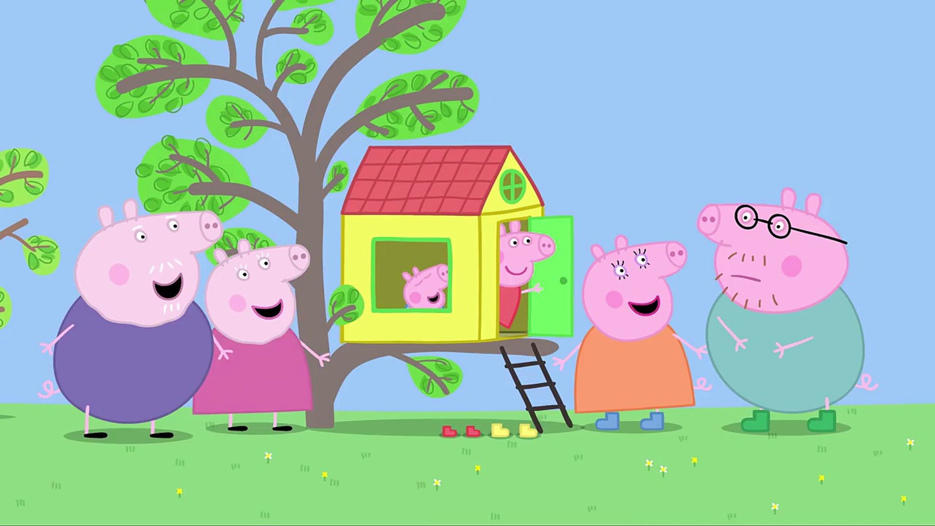 Дом свинки пеппы и ее семьи. Свинка Пеппа. Пеппа Пиг Хаус. Дом свинки Пеппи.