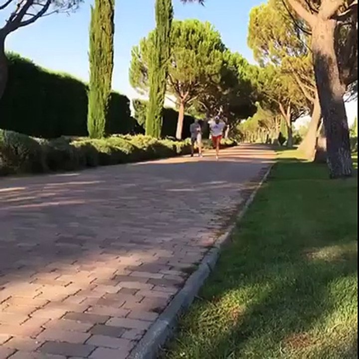 Cristiano Ronaldo el sábado No days off VACACIONES